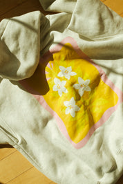 Duo Fleurs — Hoodie boyfriend + tote bag