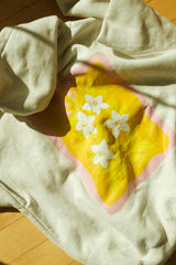 Duo Fleurs — Hoodie boyfriend + tote bag