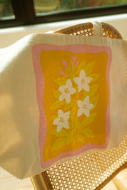 Duo Fleurs — Hoodie boyfriend + tote bag
