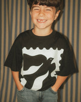 T-shirt enfant oversized unisexe - Oiseau